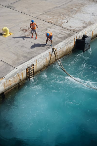 water systems workers